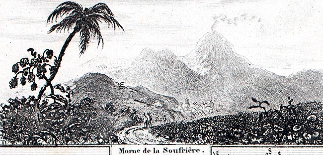 Morne de la Soufrière en 1883