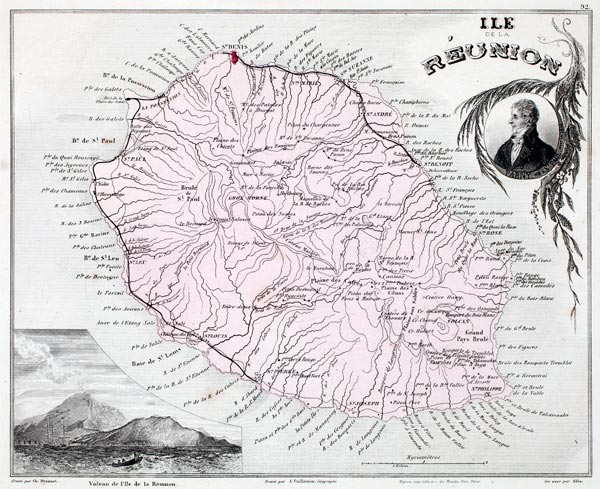 Carte de la Réunion