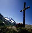 Croix et ballade autour du Mont Blanc - © Norbert Pousseur