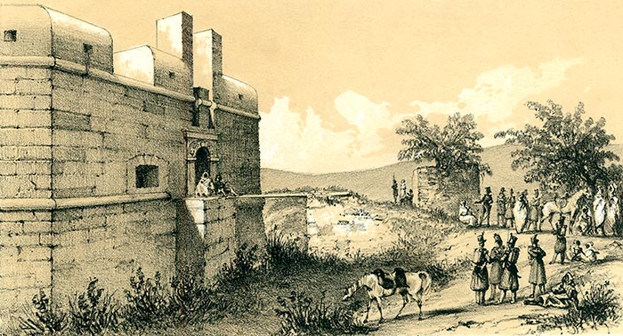Fort Matifou (Bordj de Tamentfoust - reproduction © Norbert Pousseur