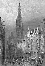 Marché aux oeufs d'Anvers - reproduction © Norbert Pousseur