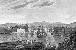 Imagette : Port de Marseille vers 1830 - reproduction © Norbert Pousseur