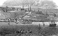 Québec en 1720 - reproduction © Norbert Pousseur Québec en 1720 - reproduction © Norbert Pousseur