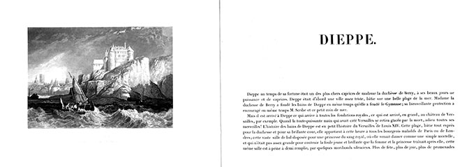 Exemple de page intérieure de L'Univers de Jules Janin - reproduction © Norbert Pousseur