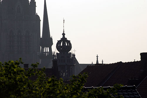 Toits d'Ypres -  © Norbert Pousseur