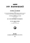 Page de garde de l'Album du Dauphiné - 1835 - reproduction © Norbert Pousseur