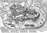 Pour zoom, L'escalade de Genève en 1602r - gravure reproduite et restaurée numériquement par  © Norbert Pousseur