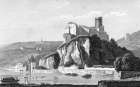 Château de Pierre-Scize à Lyon, 1830 - gravure reproduite et restaurée numériquement par © Norbert Pousseur