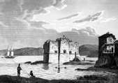 Pour zoom, Le fort St Louis (des Vignettes)  à Toulon, vers 1835 - gravure  reproduite et restaurée par © Norbert Pousseur