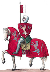 Amaury IV comte de Toulouse - reproduction © Norbert Pousseur