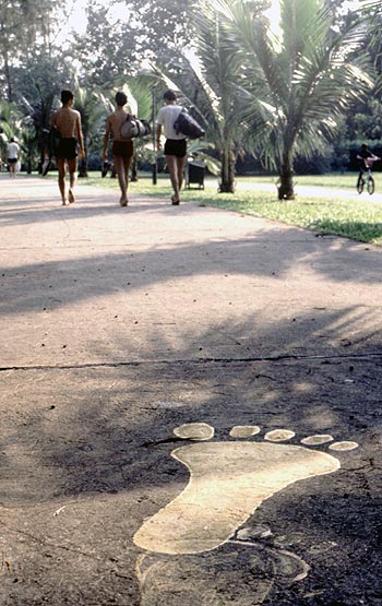 © Norbert Pousseur - Promenade sur espace piétons - Photographie Norbert Pousseur