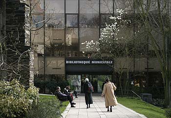 façade de la bibliothèque municipale d'Angers - © Norbert Pousseur