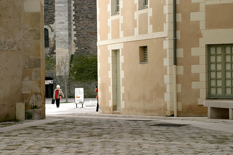 Façade ajourée du centre ville d'Angers - © Norbert Pousseur