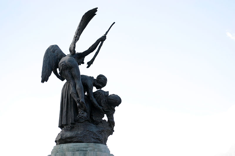 Monument aux morts à Angers de la guerre 1914-1918 - © Norbert Pousseur