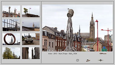 Arlon dressée vers le ciel  - Belgique - © Norbert Pousseur