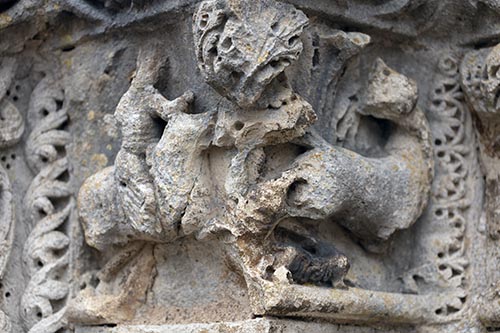 Sculpture de cavalier à Avallon - © Norbert Pousseur