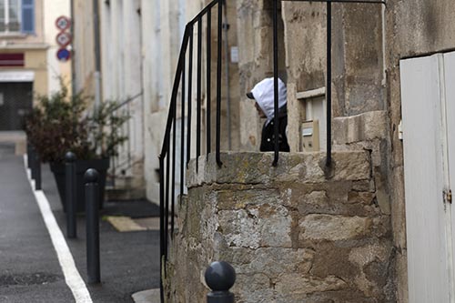 Habitant sans travail à Avallon - © Norbert Pousseur