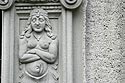 Buste dénudé de femme - Baden - © Norbert Pousseur
