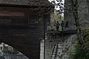 Passage vers le vieux pont sur la Limmat - © Norbert Pousseur