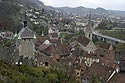 Panorama sur la vieille ville depuis la tour de garde - Baden - © Norbert Pousseur