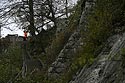 Le chemin montant à la tour de garde - Baden - © Norbert Pousseur