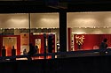 Vitrine de nuit en tons rouges - Baden - © Norbert Pousseur