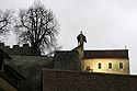 La chapelle de la tour de garde en éclairage nocturne - Baden - © Norbert Pousseur