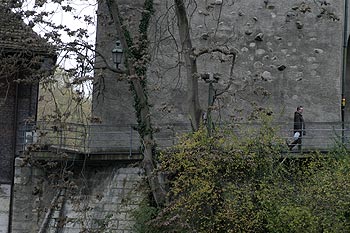 Passage vers le vieux pont - Baden - © Norbert Pousseur