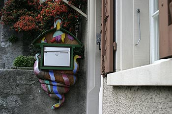 Boite aux lettres décorative - Baden - © Norbert Pousseur