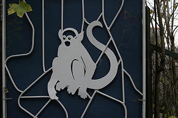 Porte d'entrée au singe - Baden - © Norbert Pousseur