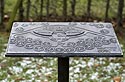 Plaque en braille du jardin des aveugles - Bonn - © Norbert Pousseur