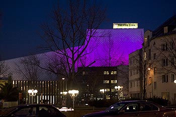 Jeux de lumière sur le théâtre - Bonn - © Norbert Pousseur