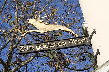 Enseigne de cerf - Bonn - © Norbert Pousseur