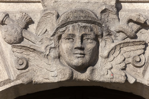 Tête armée - Bordeaux - © Norbert Pousseur