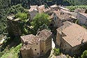 Les toits de Chateaudouble depuis la tour d'un des anciens châteaux  - © Norbert Pousseur