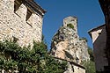 La tour du cimetière qui domine Chateaudouble - © Norbert Pousseur