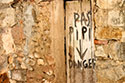 Pas faire pipi - Danger ! - © Norbert Pousseur