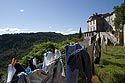 Chateaudouble perché sur sa colline - © Norbert Pousseur