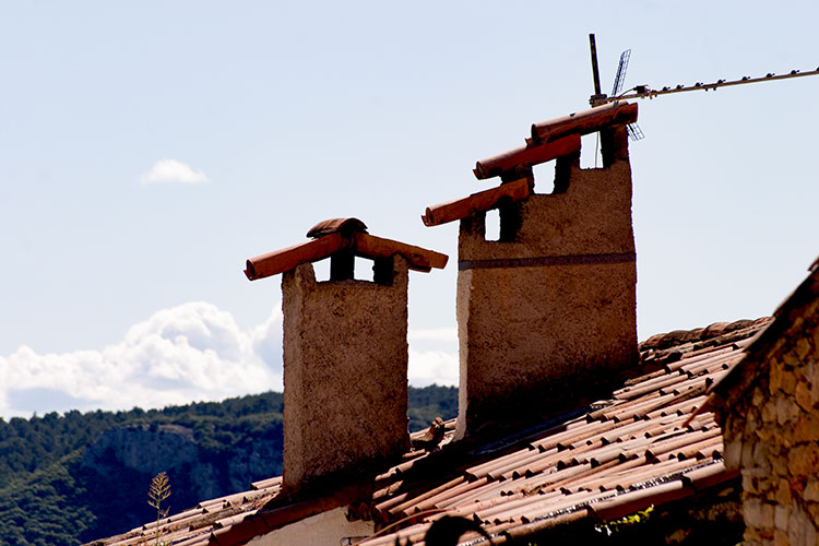 Cheminées par deux et par trois - © Norbert Pousseur