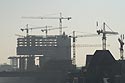 Nouvelles constructions au-del� du Sevenrinsbrücke - Cologne - Koeln - © Norbert Pousseur