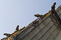 Une arête et ses gargouilles - Cologne - Koeln - © Norbert Pousseur