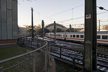 Entrée des voies dans la gare de Cologne - Cologne - Koeln - © Norbert Pousseur