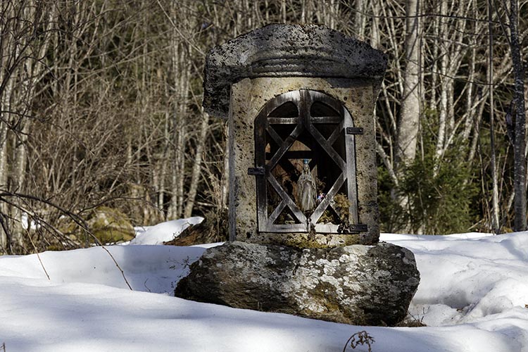 Les Contamines-Montjoie : Oratoire à la Vierge de l'Armancette © Norbert Pousseur Les Contamines-Montjoie : Oratoire à la Vierge de l'Armancette © Norbert Pousseur