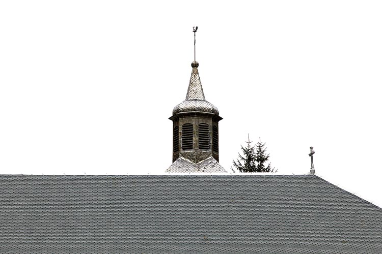 Les Contamines-Montjoie : Le toit de l'église de Notre-Dame de la Gorge © Norbert Pousseur Les Contamines-Montjoie : Le toit de l'église de Notre-Dame de la Gorge © Norbert Pousseur