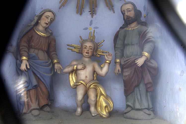 Les Contamines-Montjoie : L'intérieur de l'oratoire du Cugnonet © Norbert Pousseur Les Contamines-Montjoie : L'intérieur de l'oratoire du Cugnonet © Norbert Pousseur