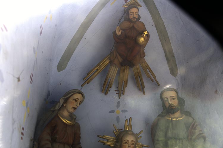 Les Contamines-Montjoie : Le haut de l'oratoire du Cugnonet © Norbert Pousseur Les Contamines-Montjoie : Le haut de l'oratoire du Cugnonet © Norbert Pousseur