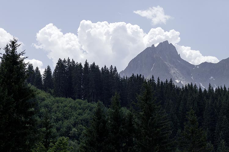 L'aiguille de la Pennaz aux Contamines-Montjoie - © Norbert Pousseur