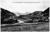 Zoom : Les Contamines-Montjoie en 1910 - carte postale