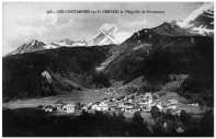 Zoom : Les Contamines-Montjoie en 1930 - carte postale