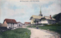 Zoom : Les Contamines-Montjoie vers 1940 - © Louis Morand 